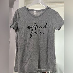 Fiancé - girlfriend t shirt
